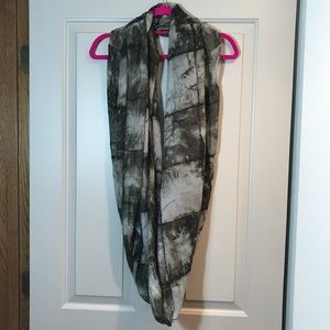 Infinity Scarf army green camoflauge coloring